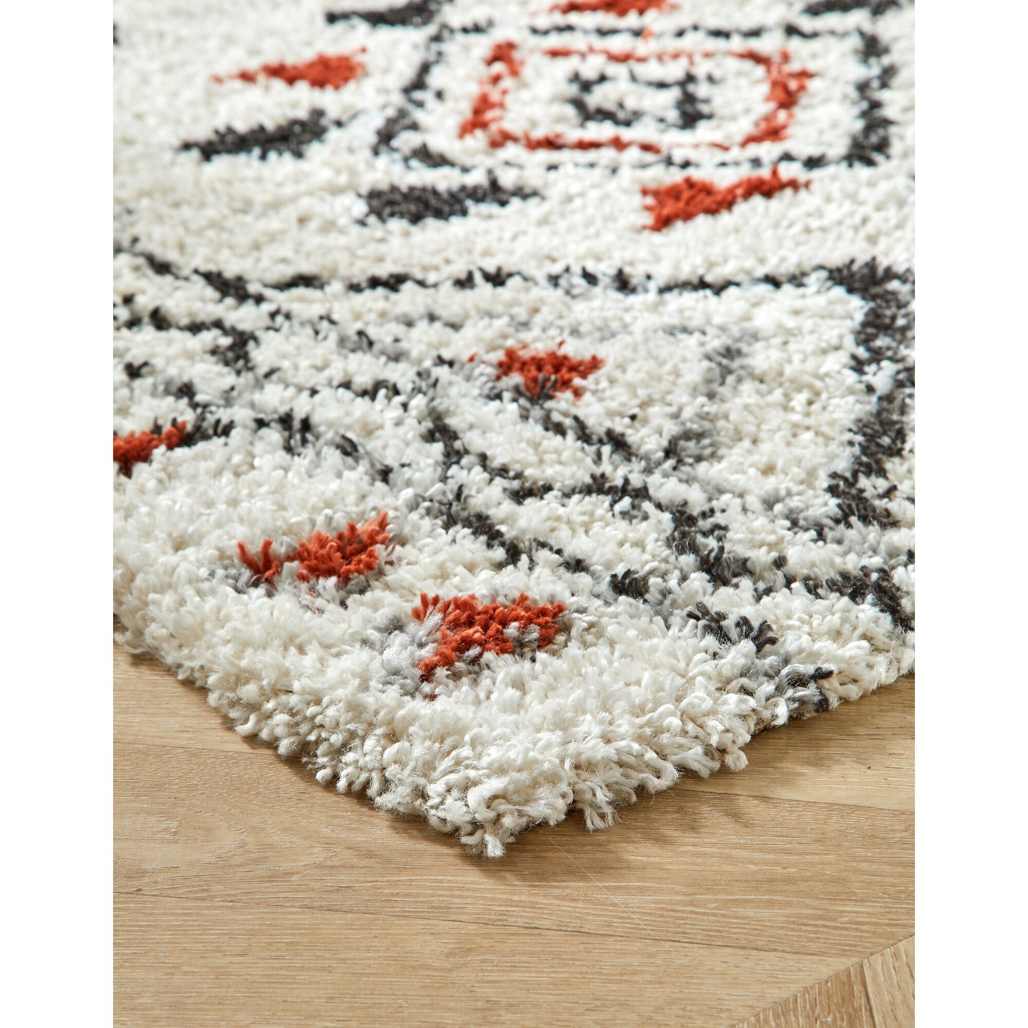 Tapis rectangulaire motif ethnique