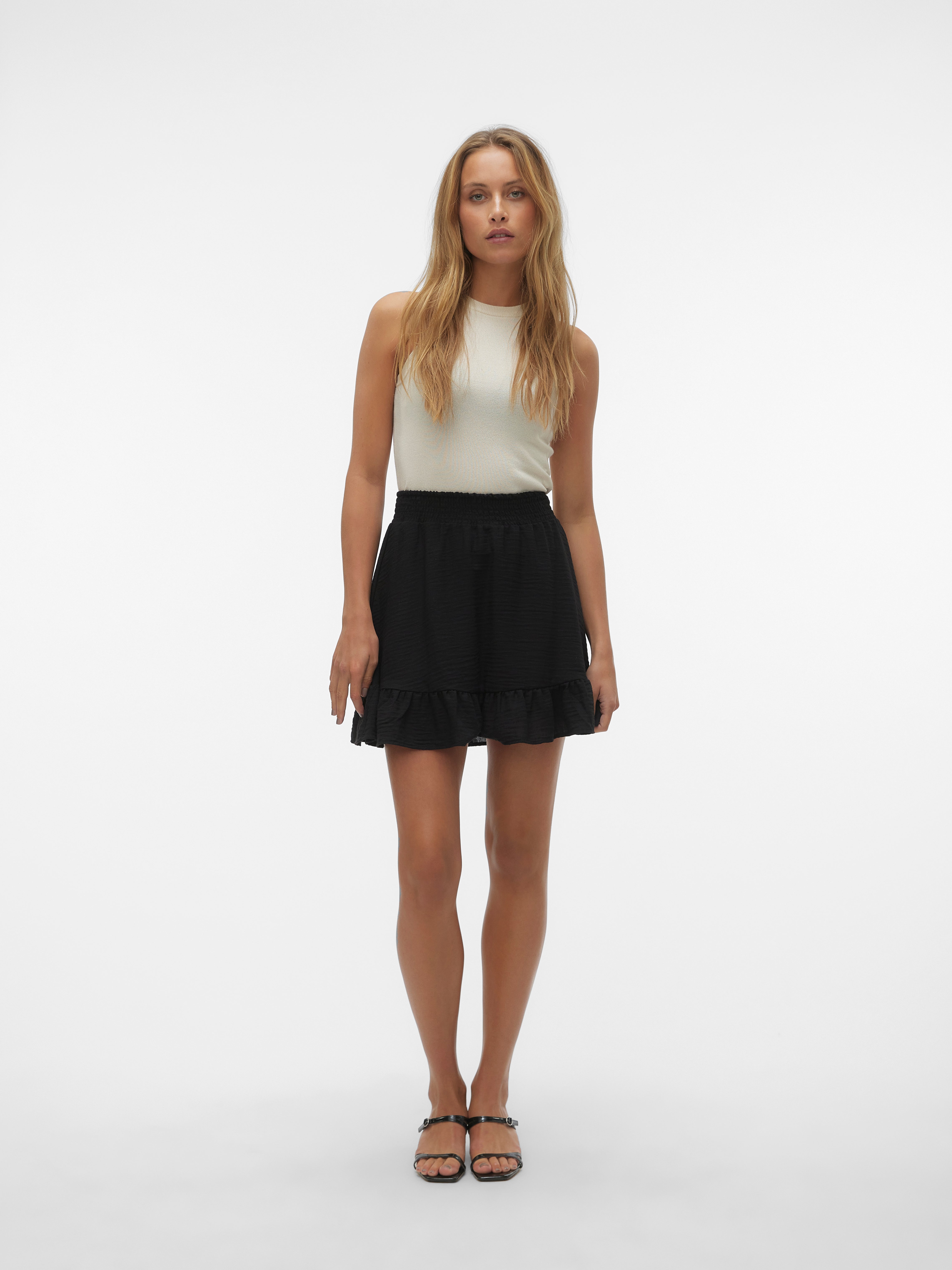 VMCHRIS Hohe Taille Kurzer Rock