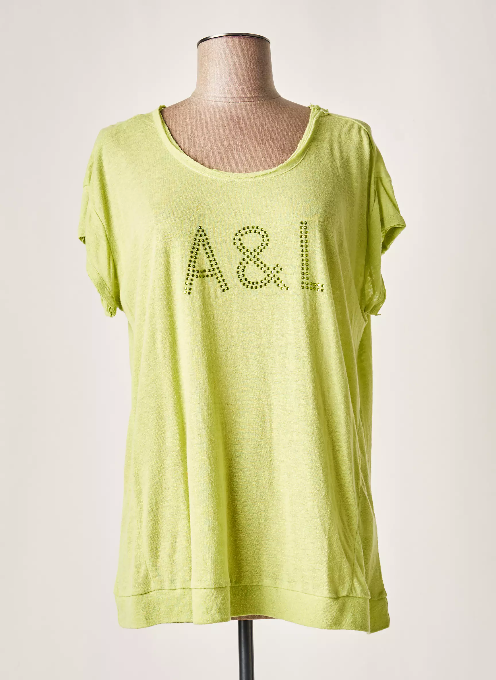 Agathe   Louise Tshirts Femme couleur vert