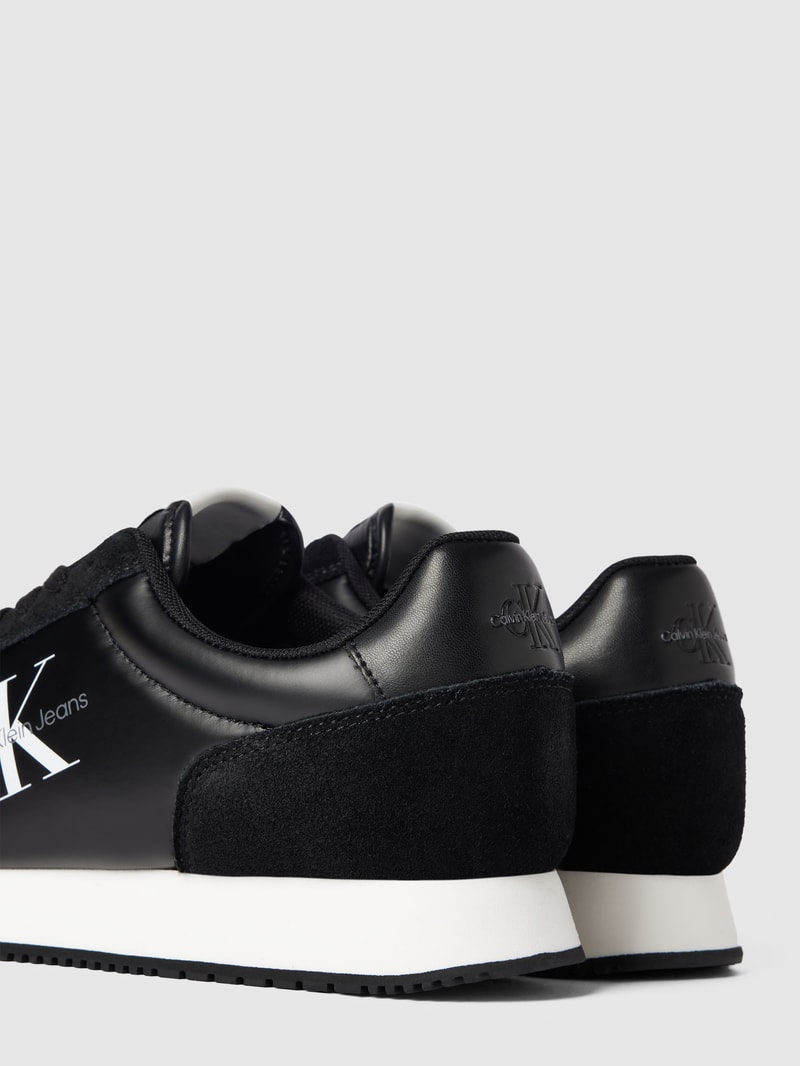 Sneaker mit Logo-Print Modell 'RETRO RUNNER' in black