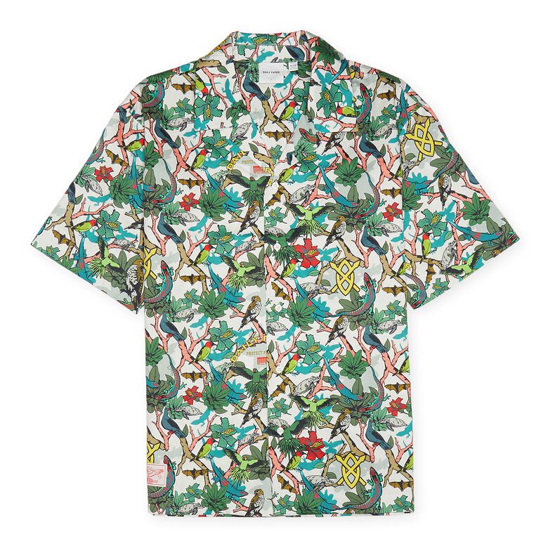Daily Paper Povan SS Shirt light green/green/yellow