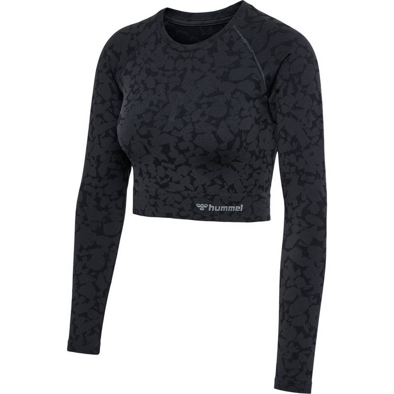 hummel hmlMT PI SEAMLESS CROP T-SHIRT L/S T-Shirt Damen