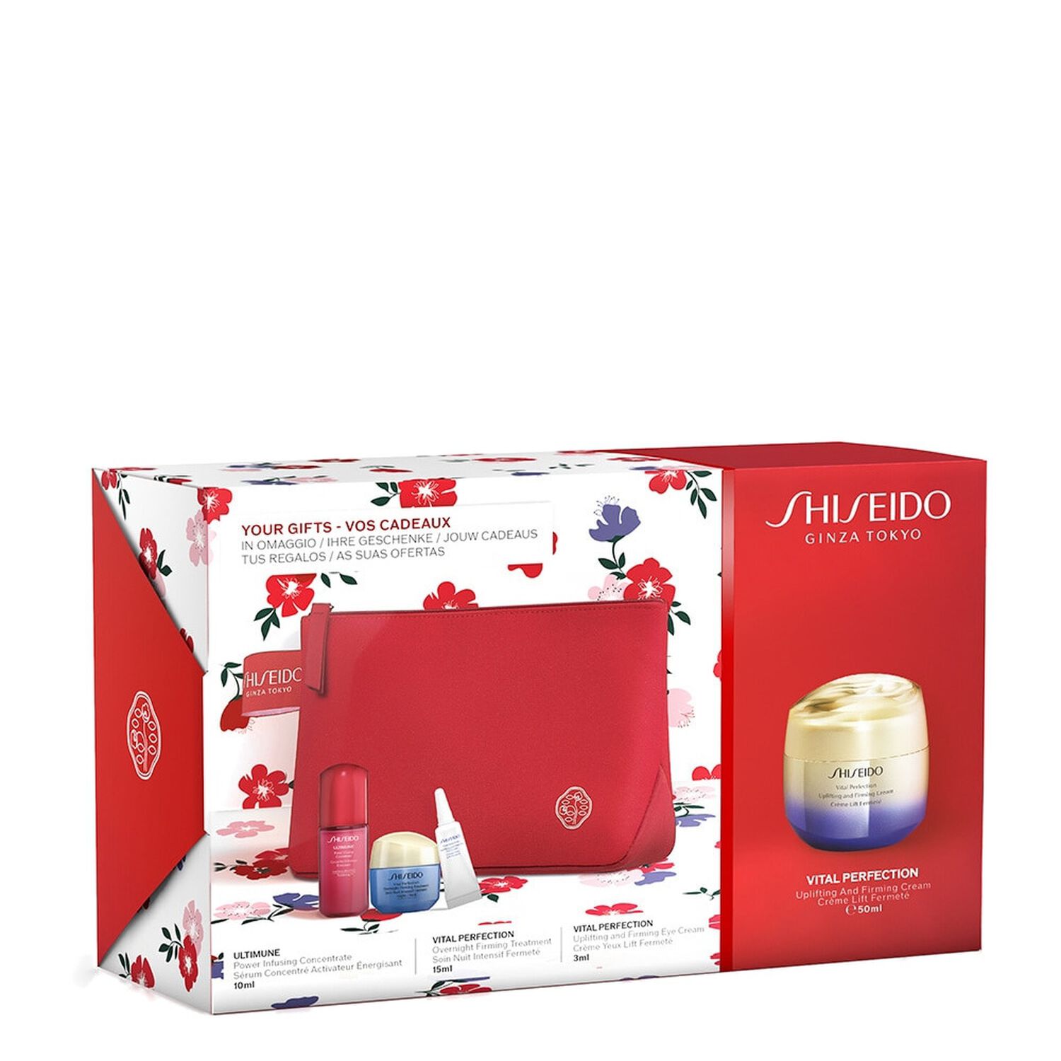 Shiseido Vital Perfection Coffret Soin Anti-Age - 4 Produits