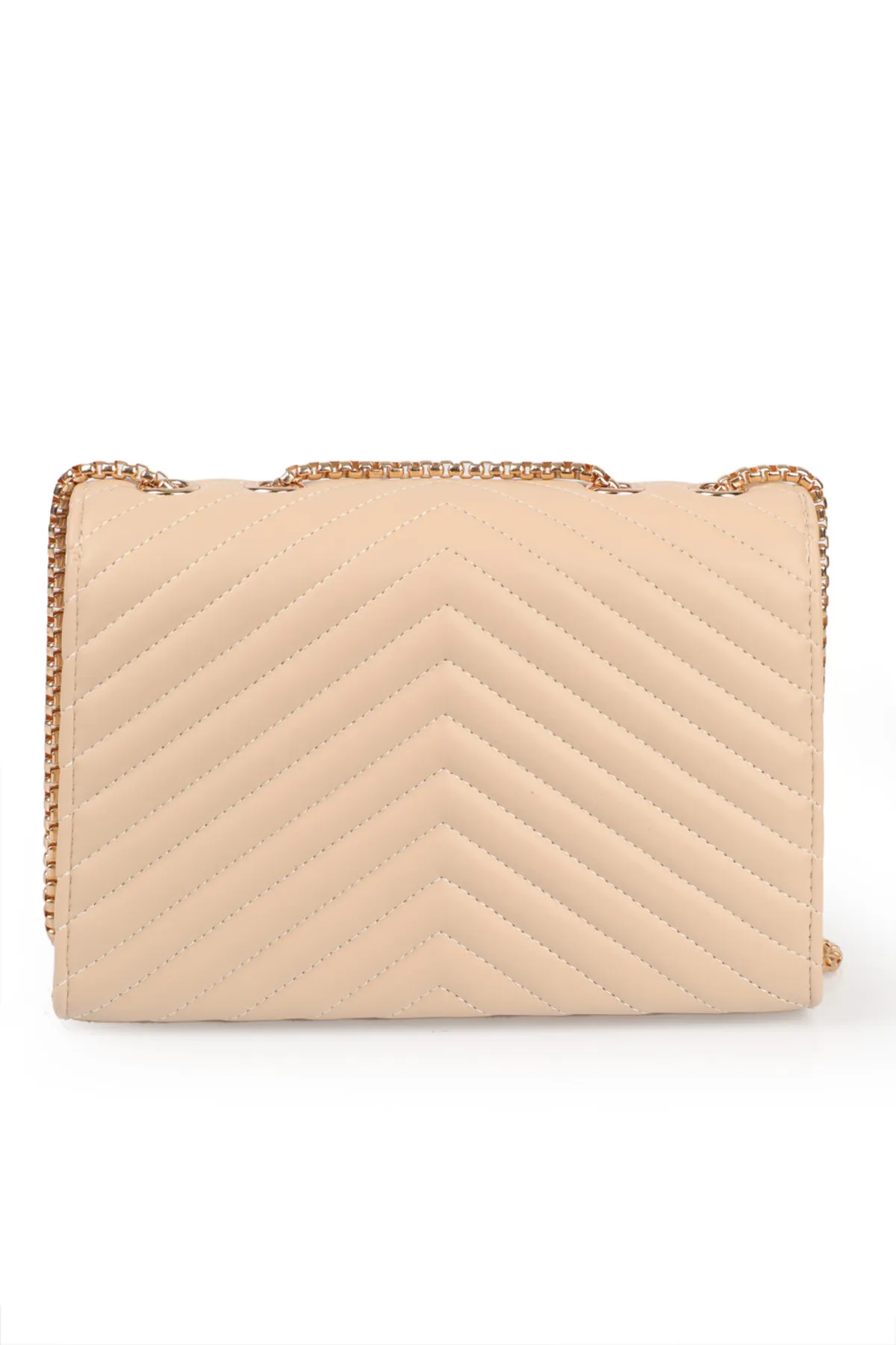 Capone Outfitters  Capone London Quilted Beige Damentasche