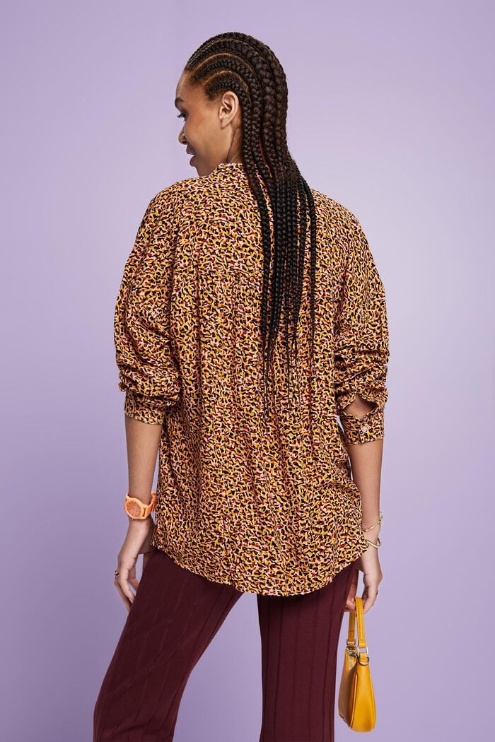 Bluse mit Muster, LENZING™ ECOVERO™