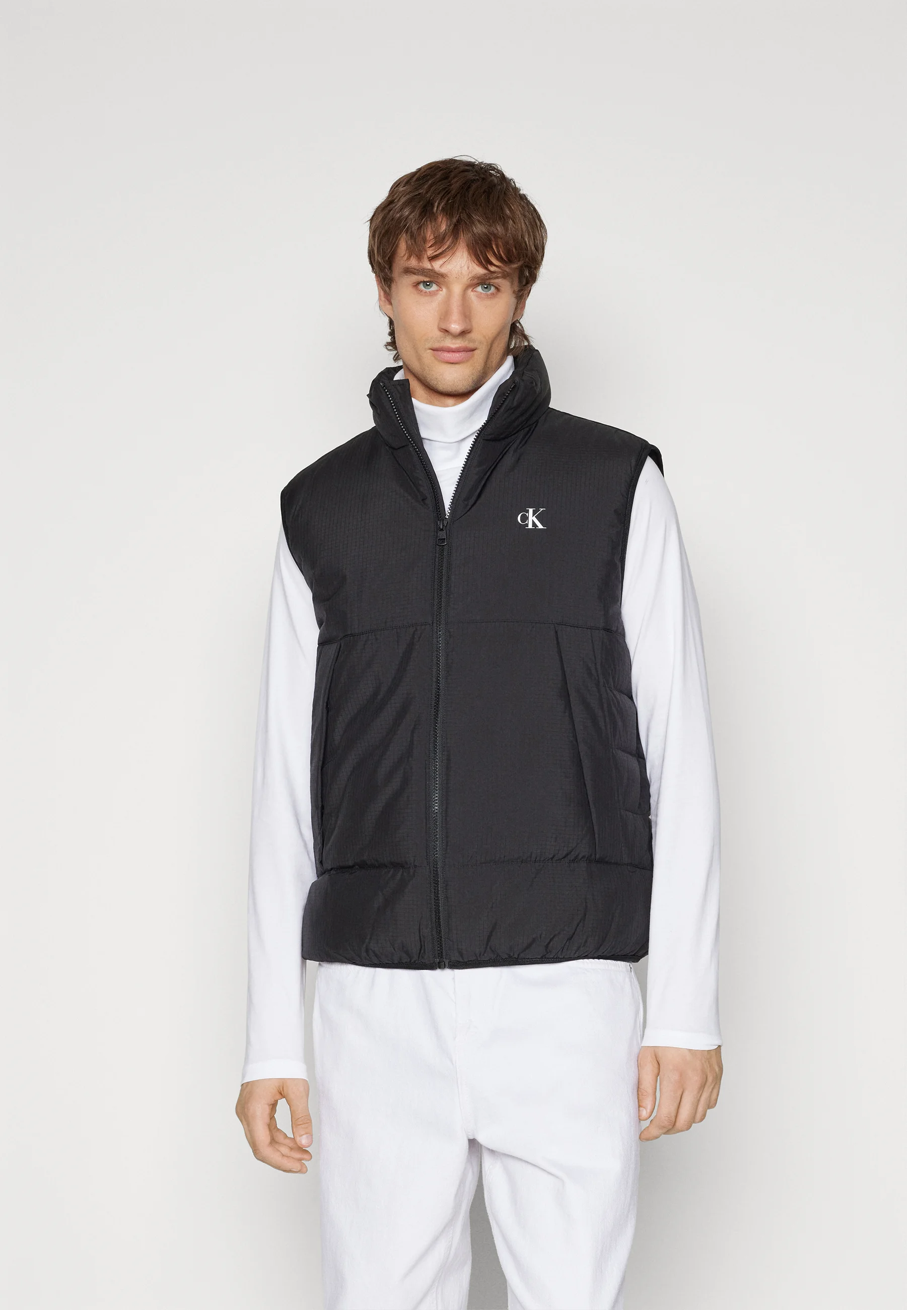 Chaleco acolchado ligero Calvin Klein Jeans - Sin mangas