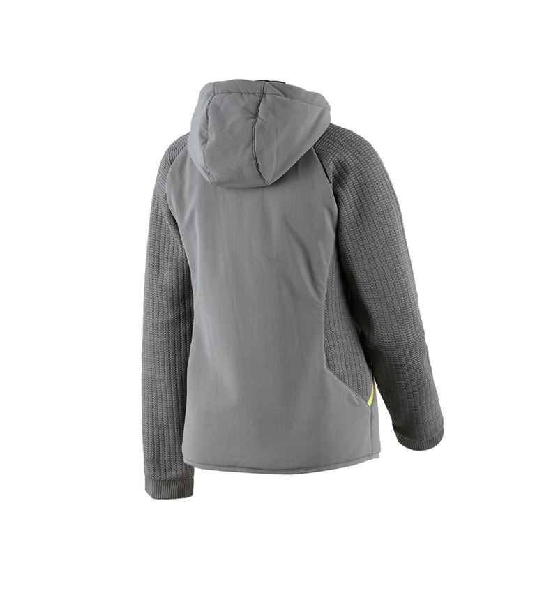Hybrid Kapuzenstrickjacke e.s.trail, Damen