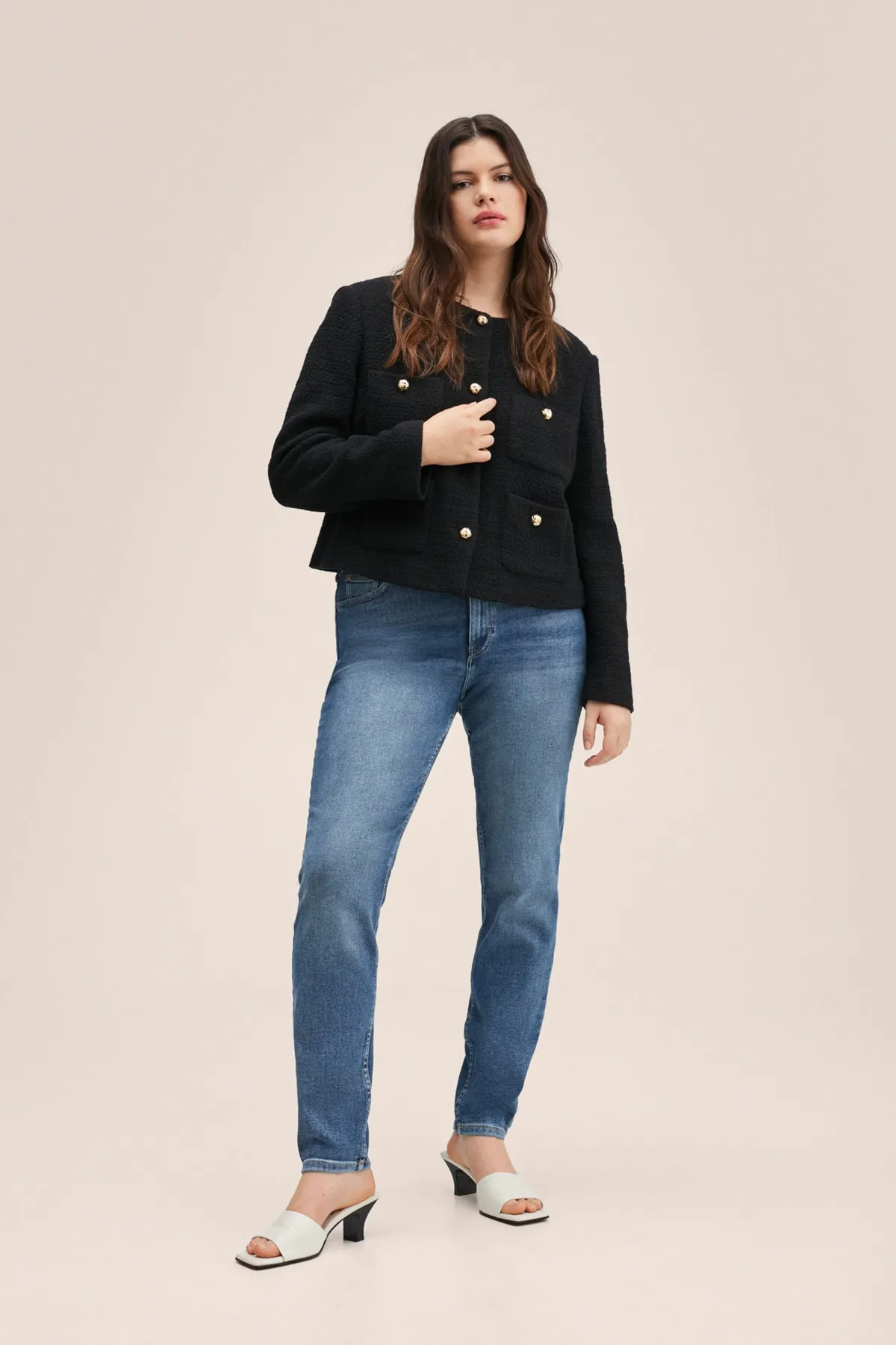 MANGO  Jeans - Blau - Skinny