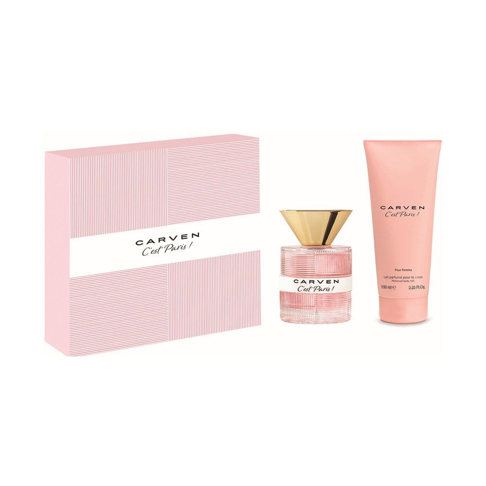 Carven COFFRET CARVEN C'EST PARIS FEMME EDT50 +LAIT100 COFFRET