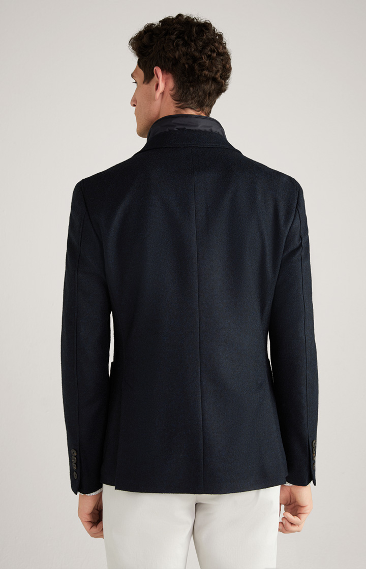 Flanell-Sakko Hecton in Dunkelblau