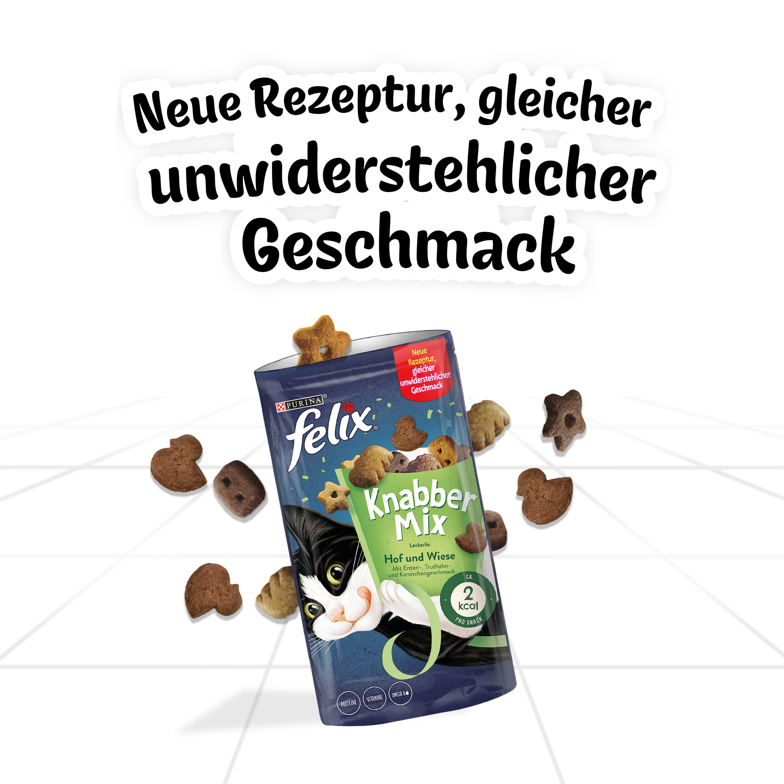 Felix Snacks Felix KnabberMix 8x60g Hof & Wiese