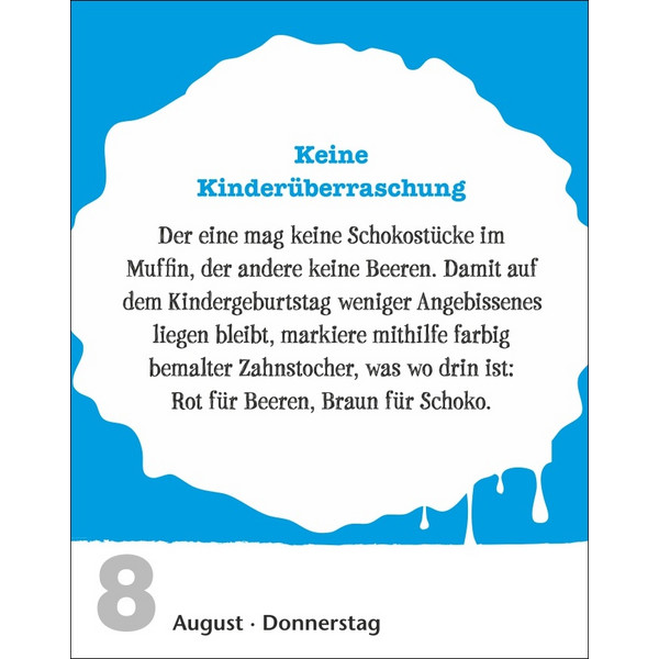 LIFEHACKS TAGESABREIßKALENDER 2024 - Kalender