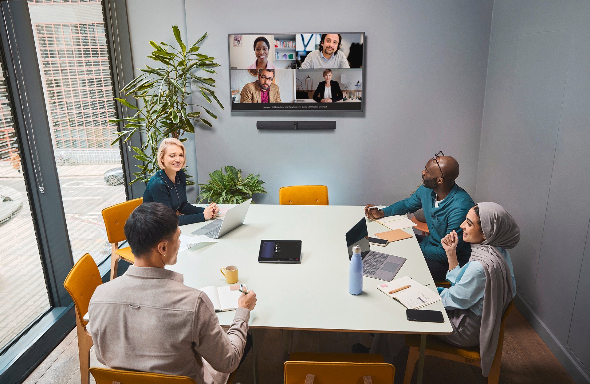 Jabra PanaCast 50 Video Bar System MS, EMEA Charger-C Webcam