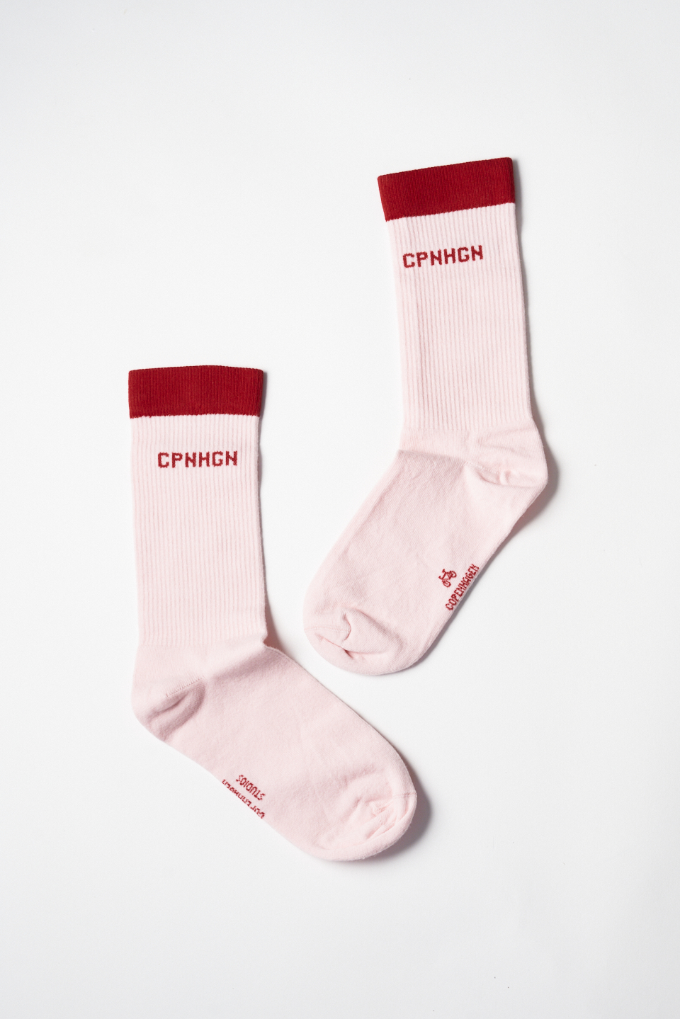 CPH SOCKS 2 cotton blend pink/red