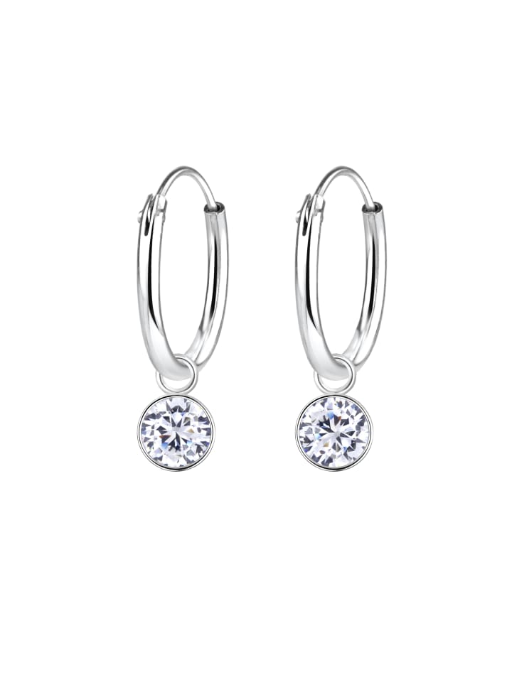 Alexander York Ohrringe CHARM-ZIRKONIA in 925 Sterling Silber, 2-tlg. günstig kaufen onesize