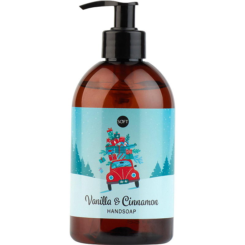Soft Julesåpe 400 ml Vanilje & kanel