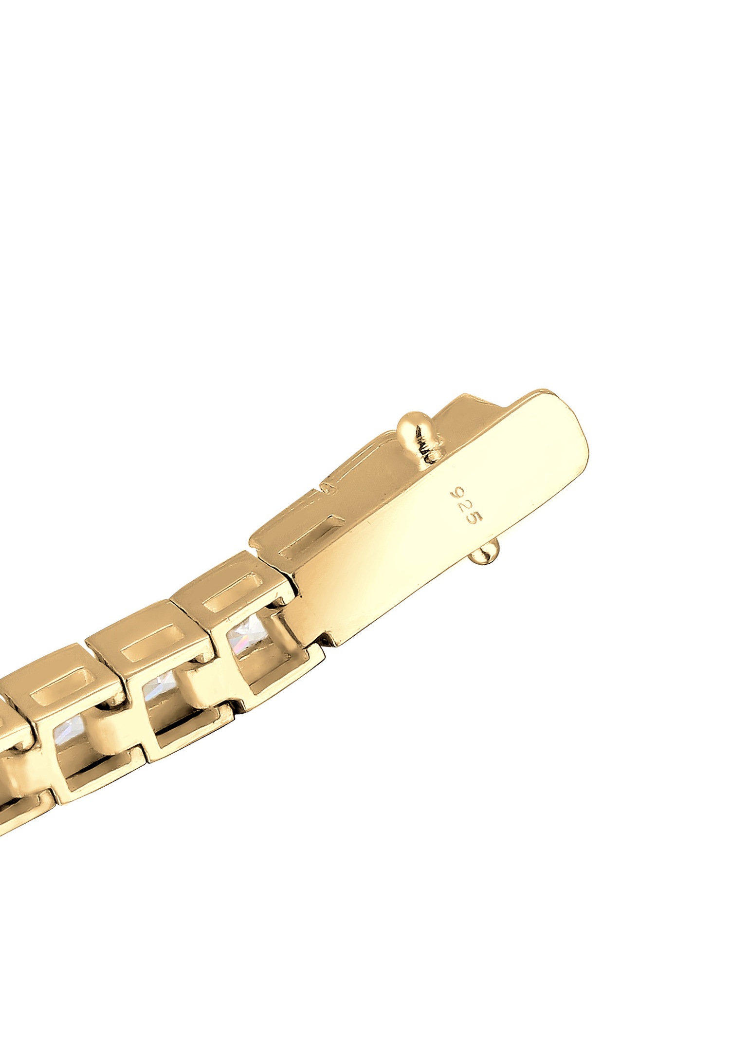 Bracciale Elli PREMIUM Classic con zirconi da donna (925/1000) Argento