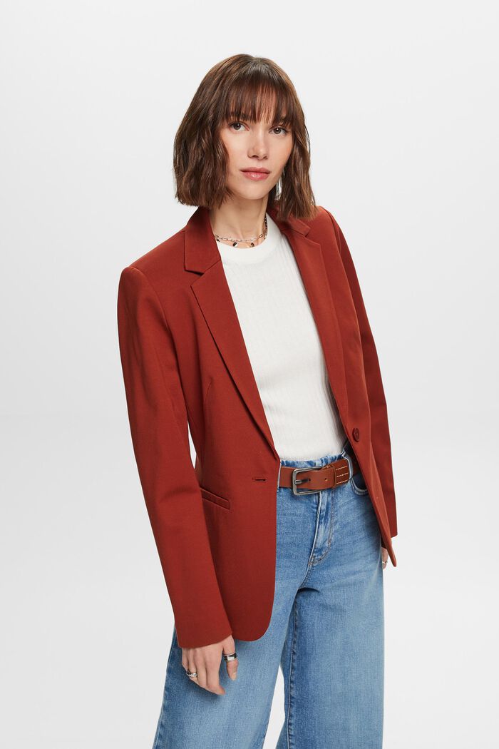 Blazer aus Punto-Jersey