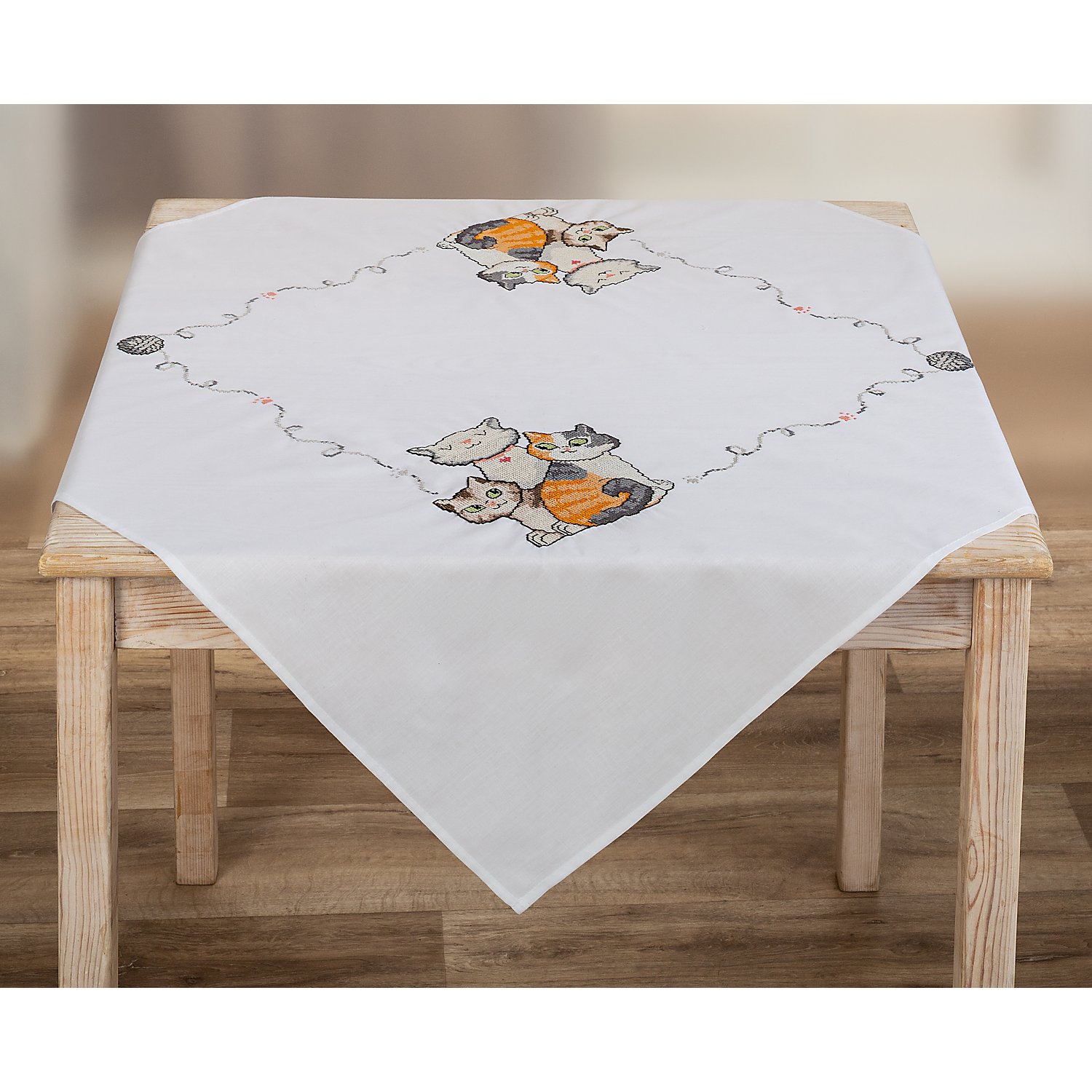 Stickmitteldecke 