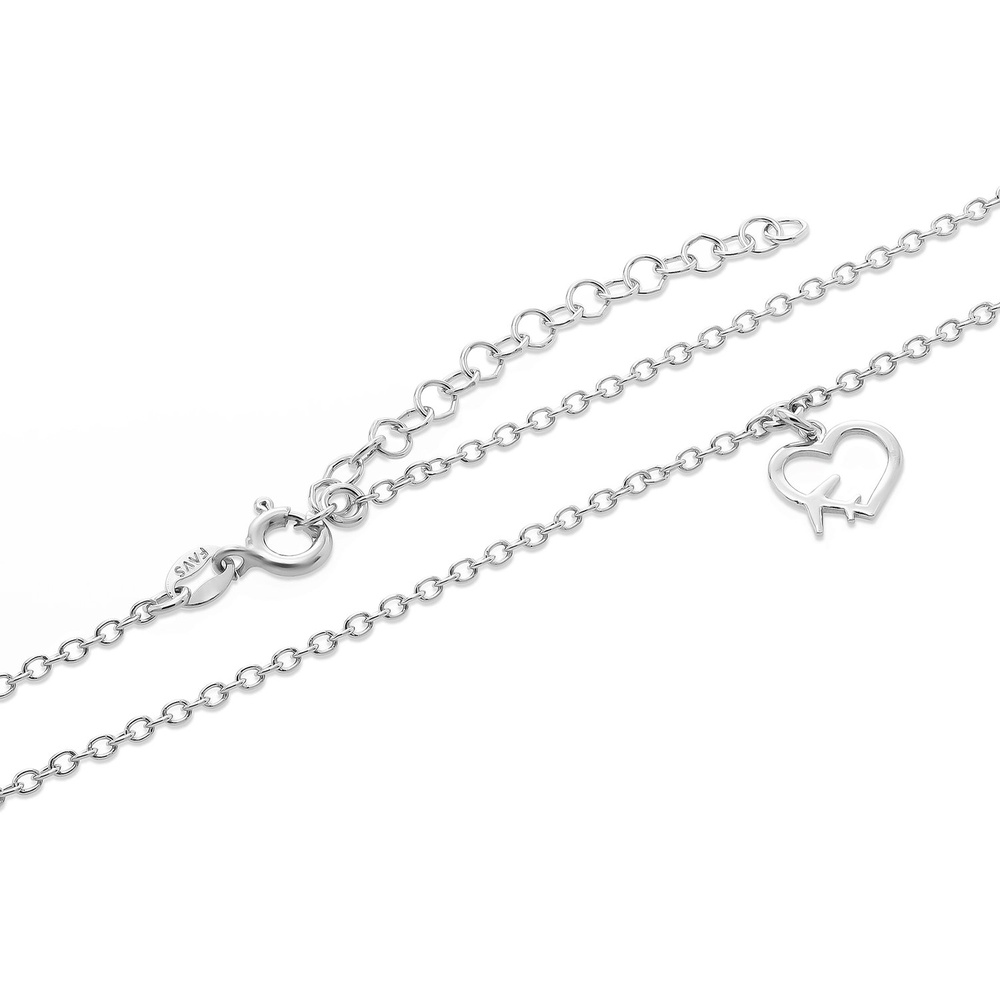 FAVS Bracelet cheville 925 Argent Bracelet