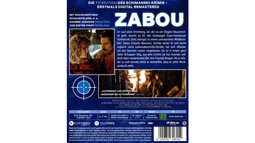 Zabou - Schimanski - TV - Edition