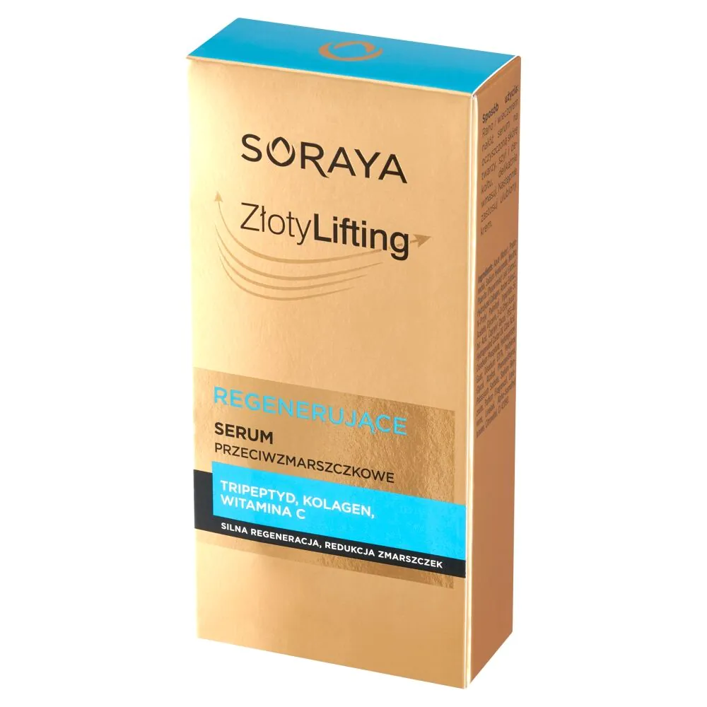 „Soraya Golden Lifting“ regeneruojantis serumas nuo raukšlių 60+ 30 ml