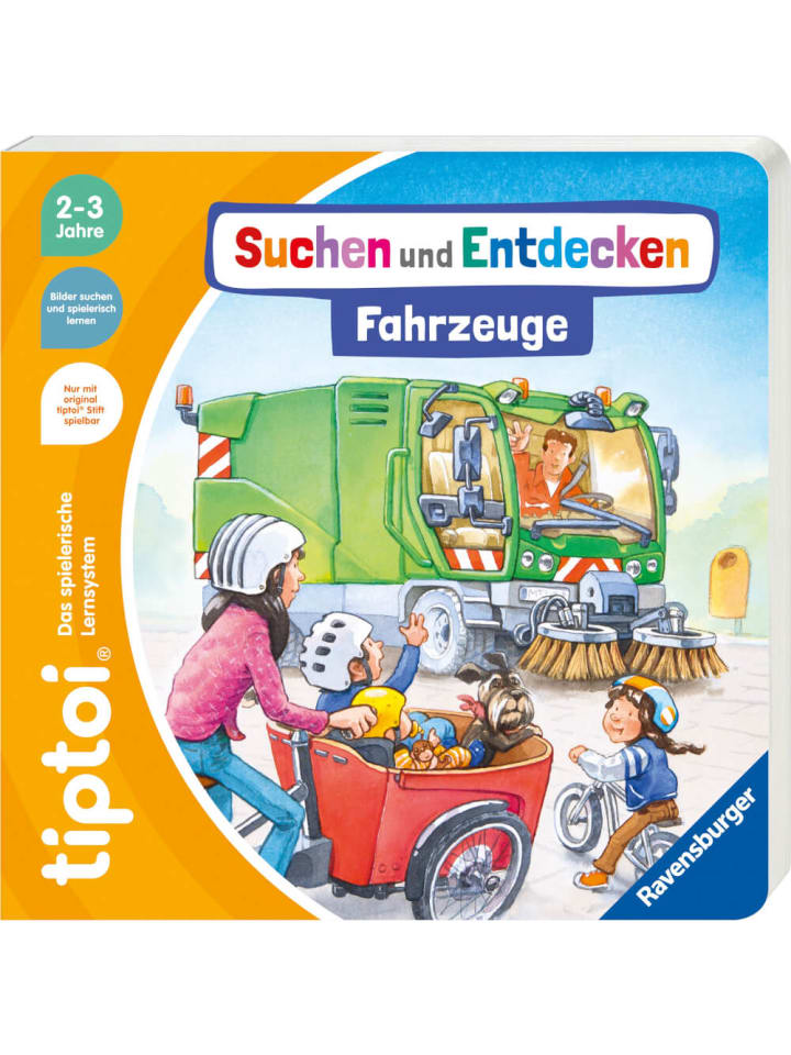 Ravensburger tiptoi Suchen und Entdecken - Fahrzeuge, 2-3 Jahre günstig kaufen onesize