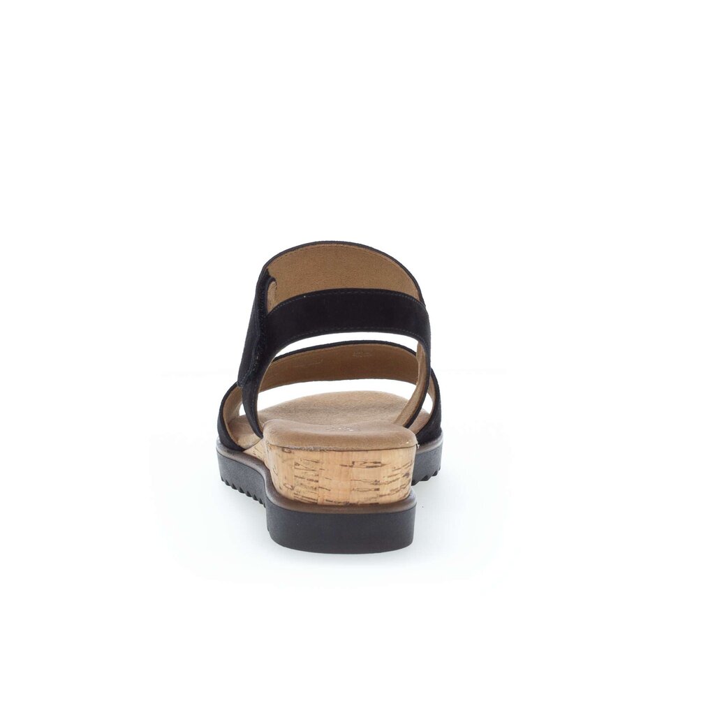 Gabor comfort Keilsandalette schwarz