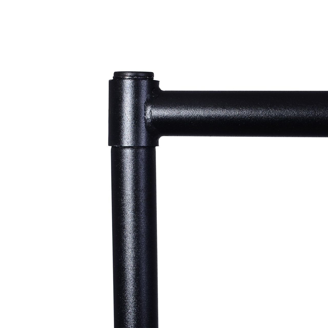 HOMCOM Kleiderständer Garderobenständer Kleiderwagen Rollgarderobe aus Metall