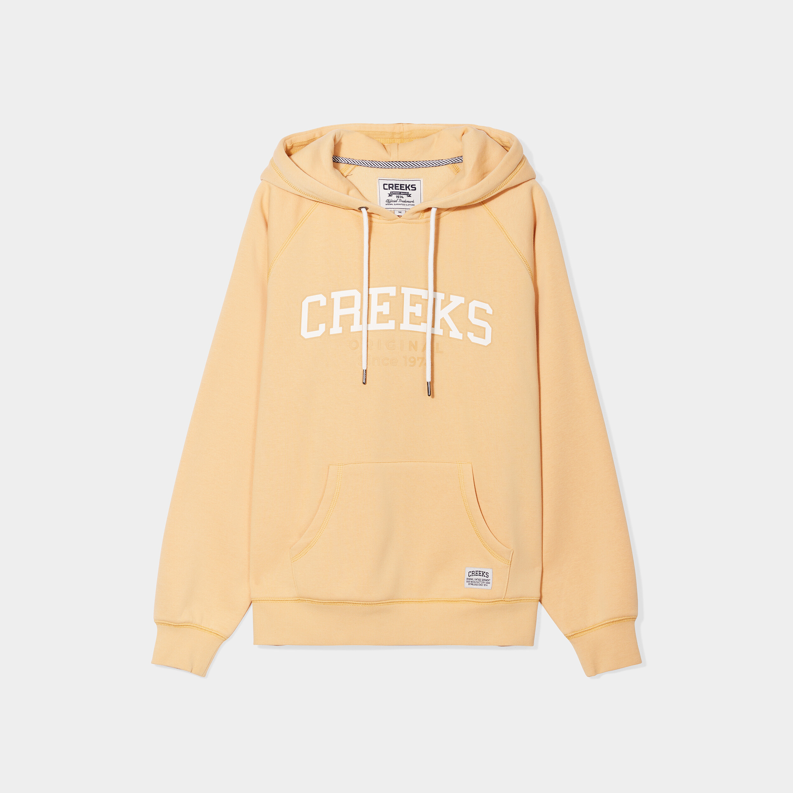 Sweat à capuche hoodie jaune clair femme | La Halle