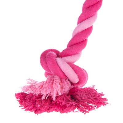 Hundespielzeug Flamingo mit Tau