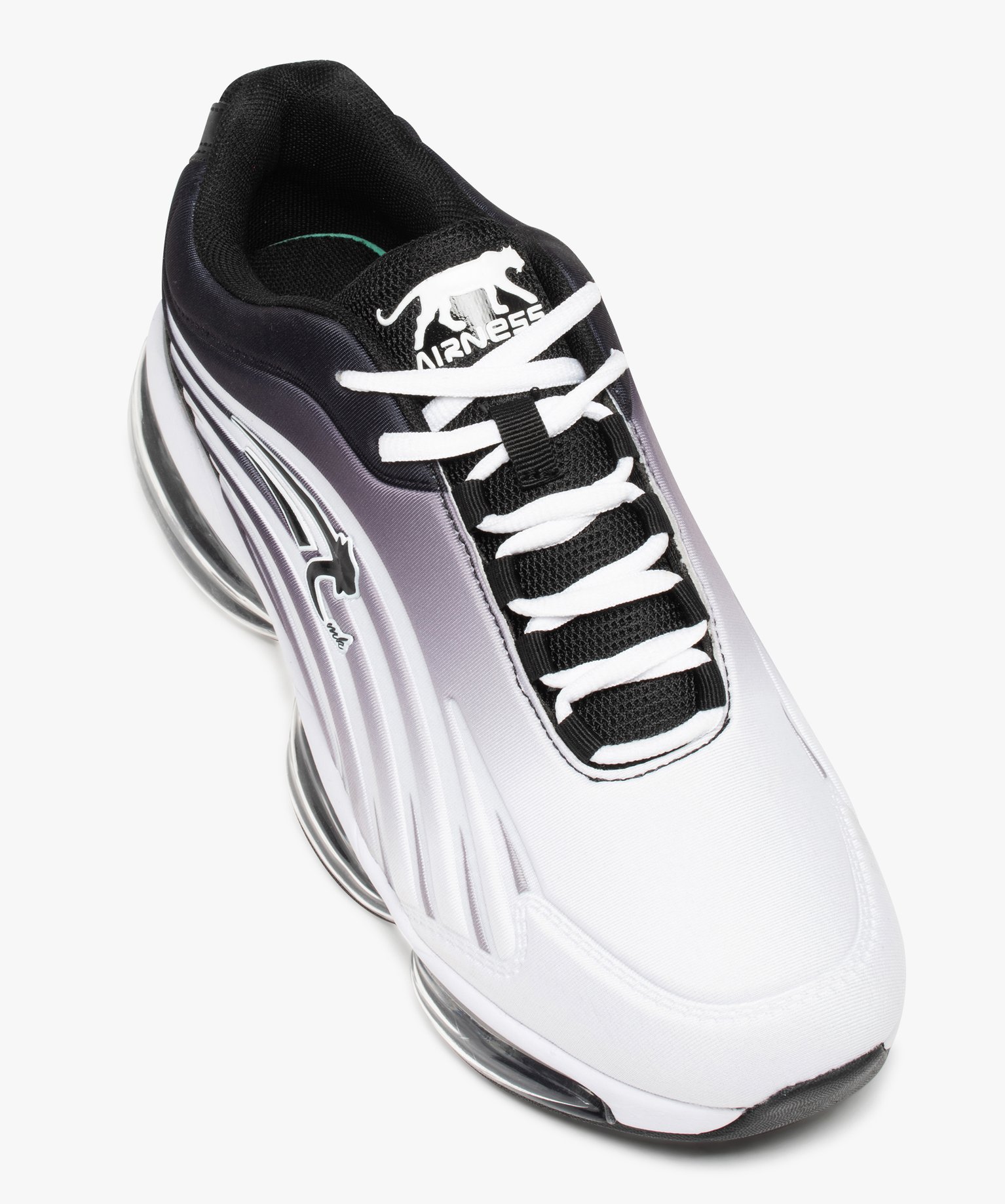 Baskets homme dessus mesh à semelle bulle d’air – Airness noir | GEMO