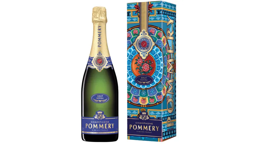 CHAMPAGNE POMMERY Champagner Brut Royal Geschenkpackung 750 ml