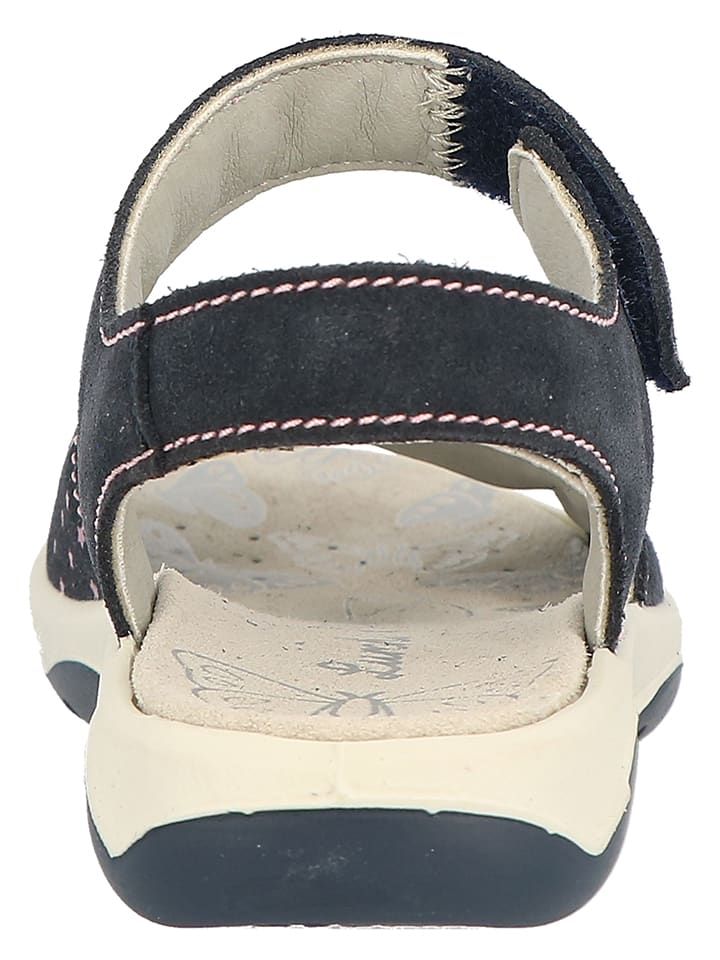 Lurchi Leder-Sandalen in Dunkelblau günstig kaufen