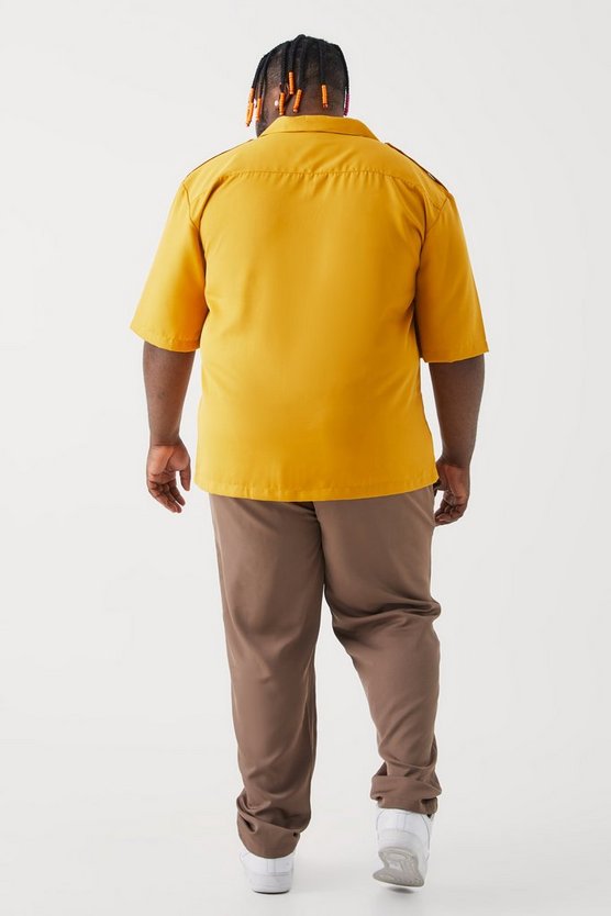 Plus Utility Twill-Hemd und Hose