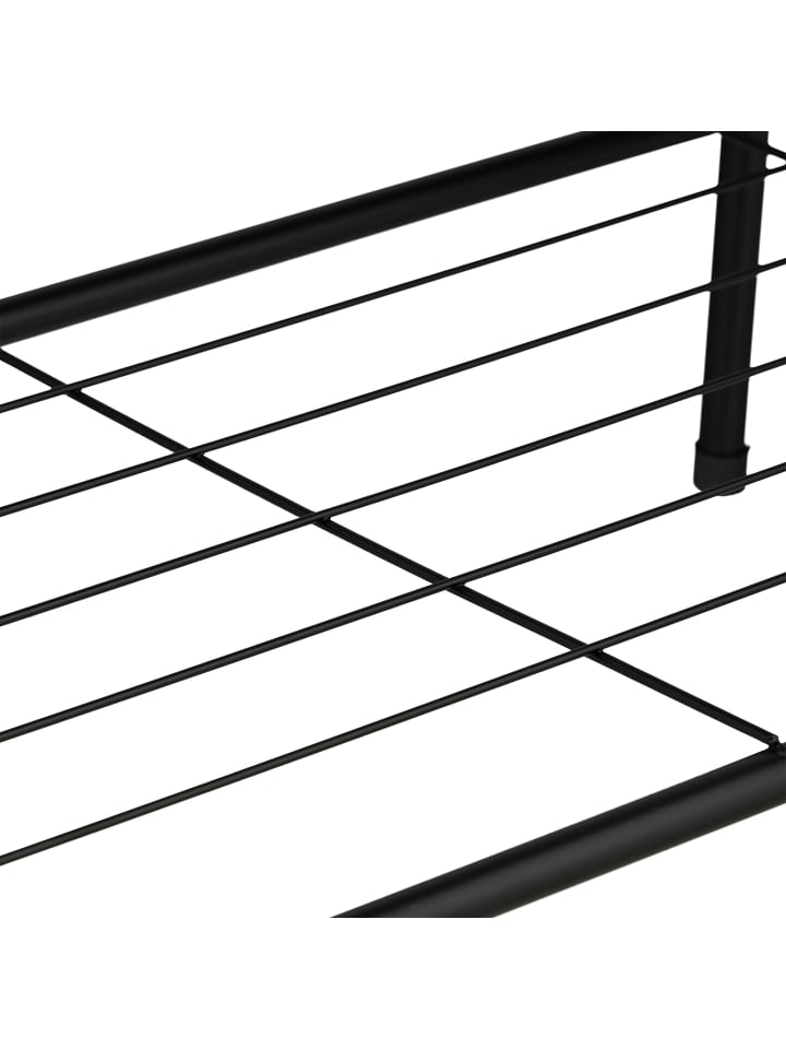 relaxdays Kleiderständer in Schwarz - (B)80,5 x (H)162 x (T)35 cm günstig kaufen onesize