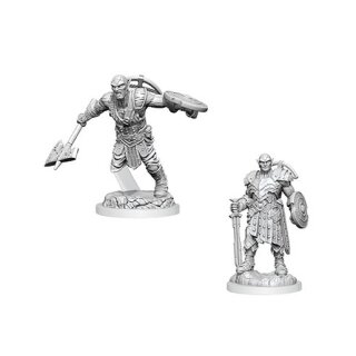 D&D Nolzur's Marvelous Miniatures: Earth Genasi Fighter (2)