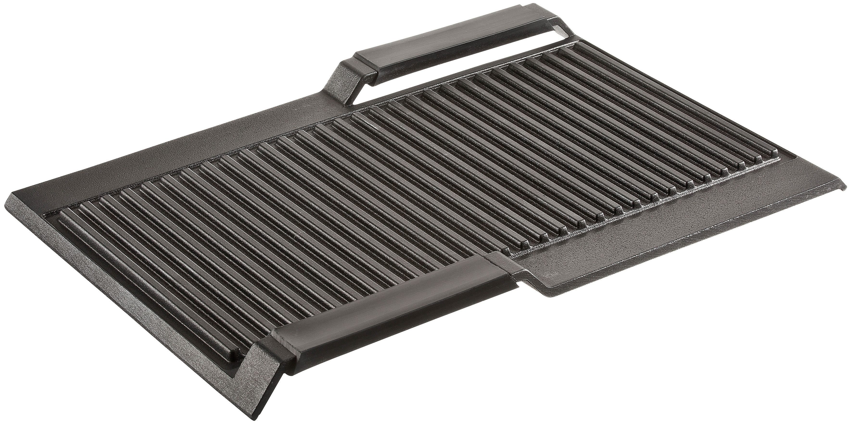SIEMENS Grillplattenaufsatz HZ390522, Aluminium, varioInduktion