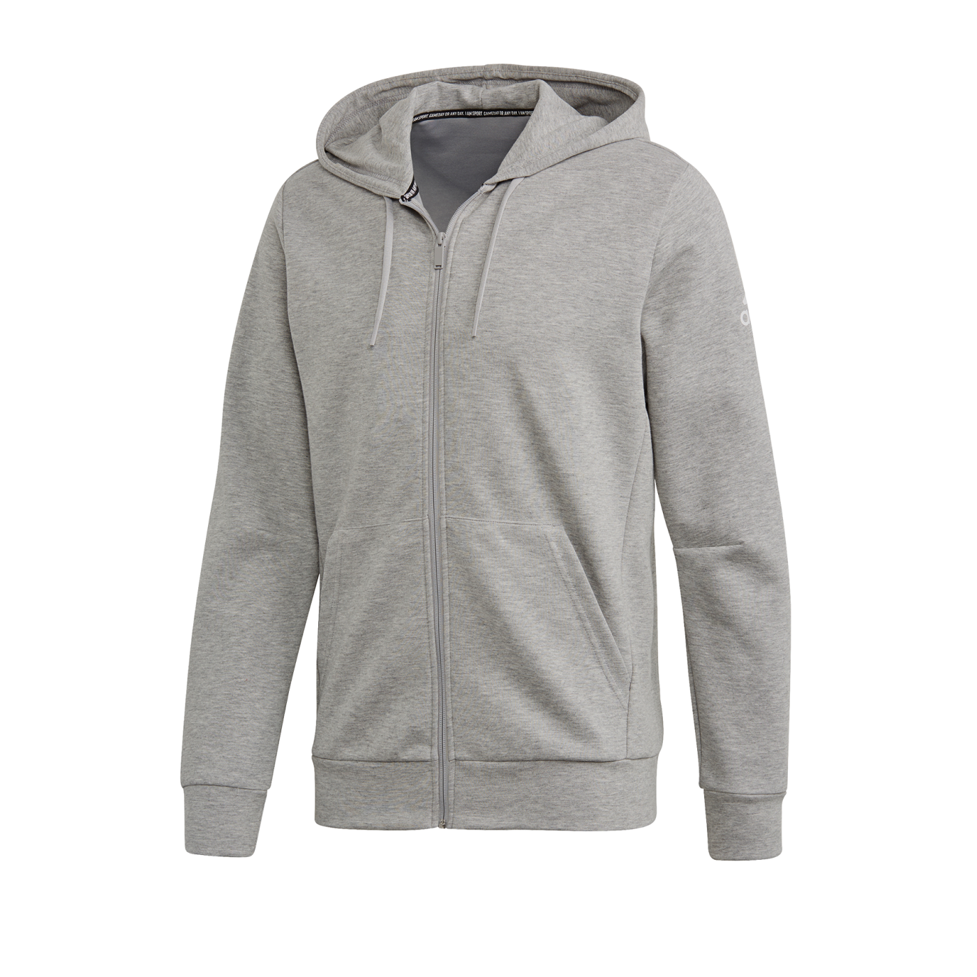 adidas Must Haves Plain Kapuzenjacke Grau