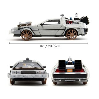 Zurück in die Zukunft 3 Diecast Modell - Time Machine Model 4