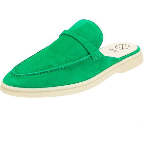 ekonika Mules mit trendigen Ziernähten