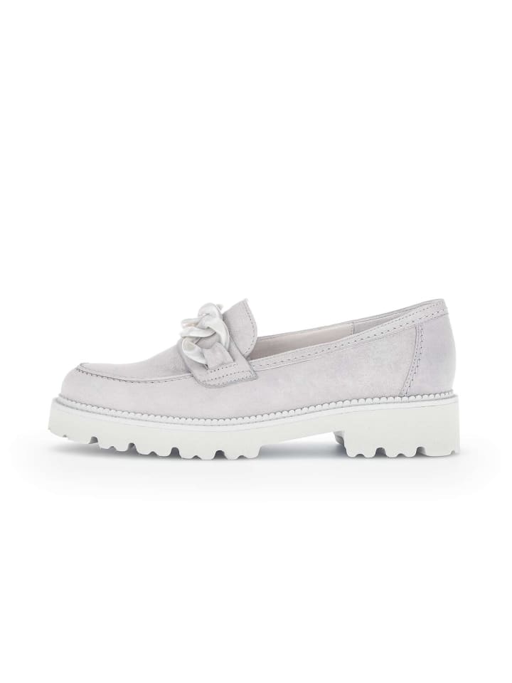 Gabor Fashion Loafer in grau günstig kaufen