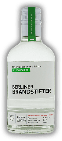 Berliner Brandstifter NO GIN Alkoholfrei Berliner Brandstifter NO GIN Alkoholfrei  0,35	 Liter