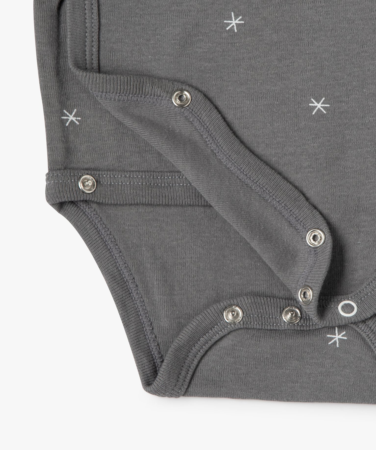 Body bébé manches courtes fermeture croisée (lot de 3) ecru | GEMO