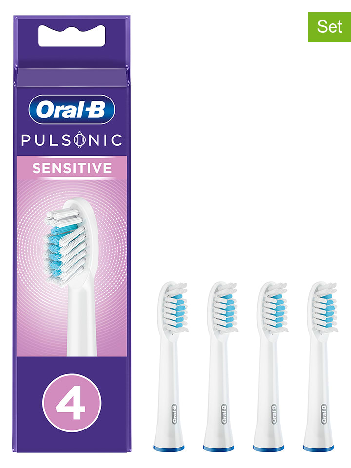 Oral-B 4er-Set: Ersatz-Bürstenköpfe 