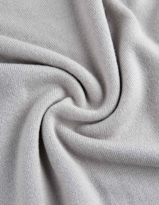 Strickpullover - Gerollte Abschlüsse