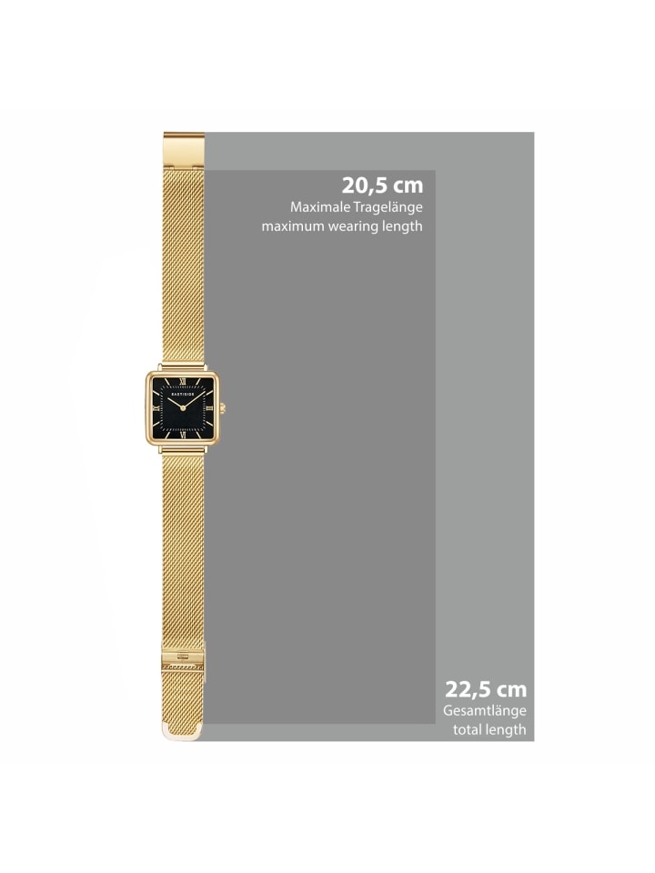 Eastside NY Damen Quarzuhr gelbgold Edelstahl gelbgold in gelbgold günstig kaufen 20 cm