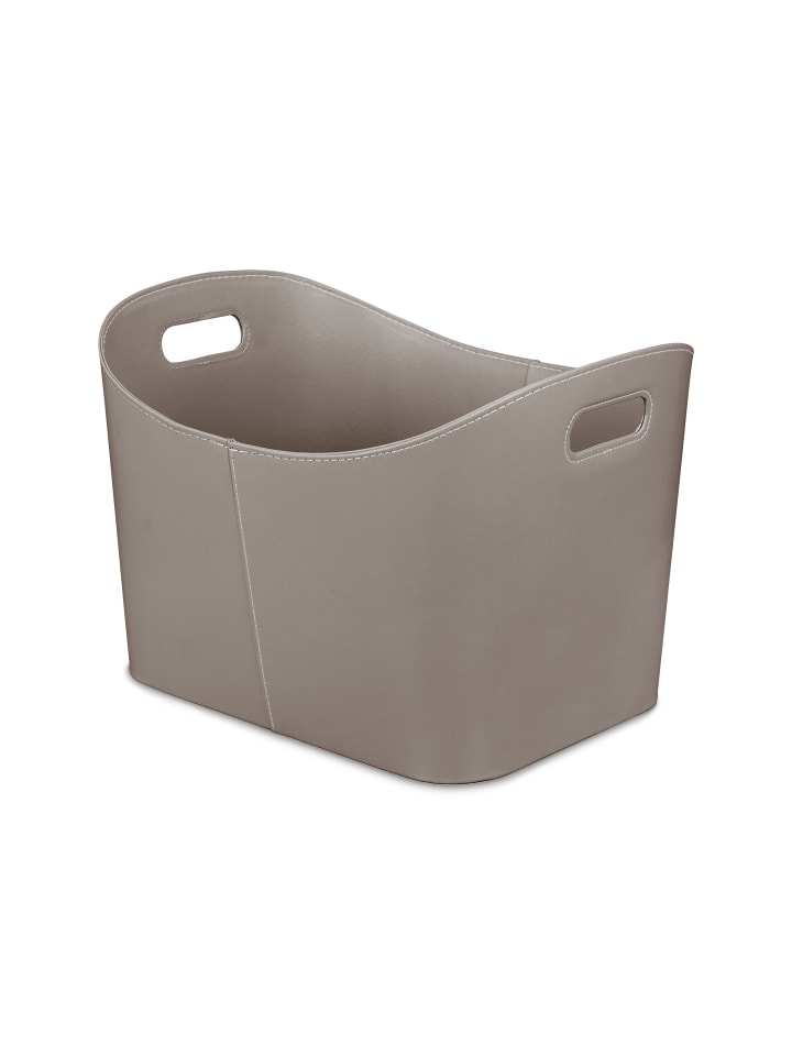 relaxdays Holzkorb in Dunkelgrau - (B)53,5 x (H)36 x (T)41 cm günstig kaufen onesize