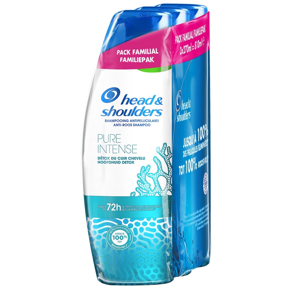 head & shoulders Head & Shoulders Pure Intense Détox Shampoing Shampoing
