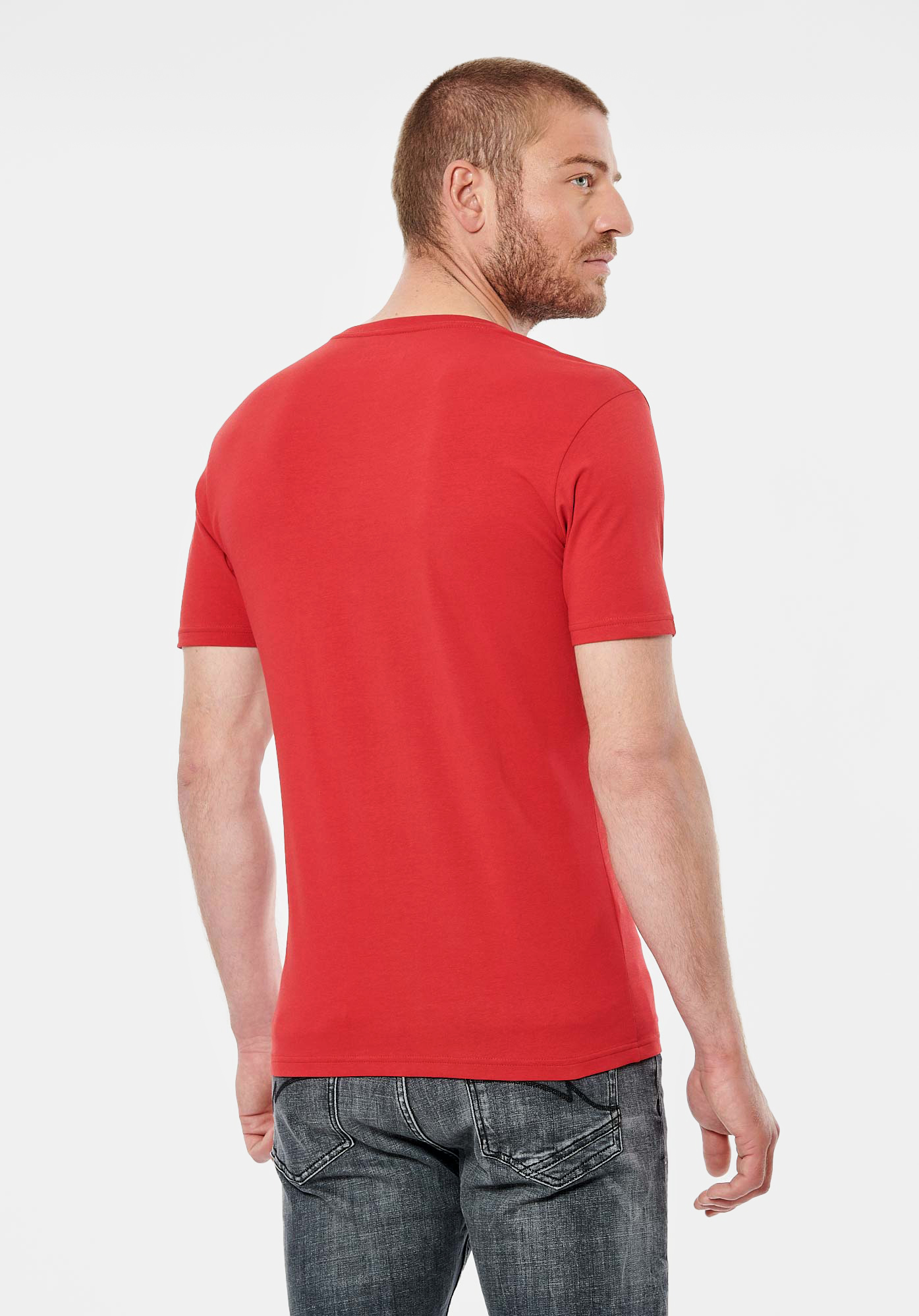 RUPER  T-shirt rouge homme